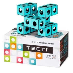 TECTI Kinetic Building System Cubes Kids STEM Toy.